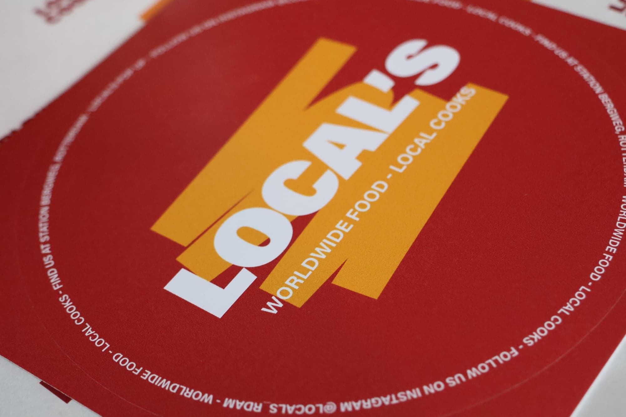 Ronde Local's-placemat: Worldwide food, local cooks